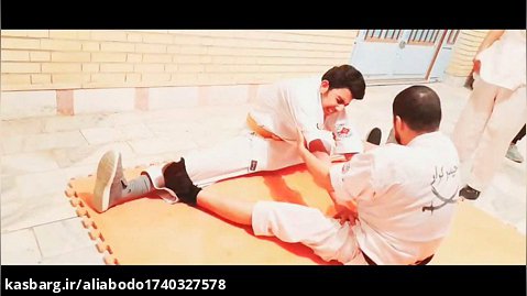 کششی ۱۸۰_ باشگاه کاراته حیدر کرار گمبوعه