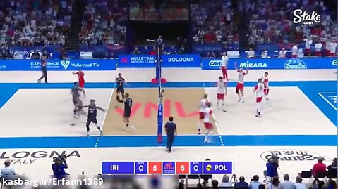 خلاصه بازی والیبال ایران۲_لهستان ۳
