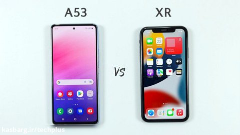 مقایسه سرعت و دوربین Galaxy A53 و iPhone XR