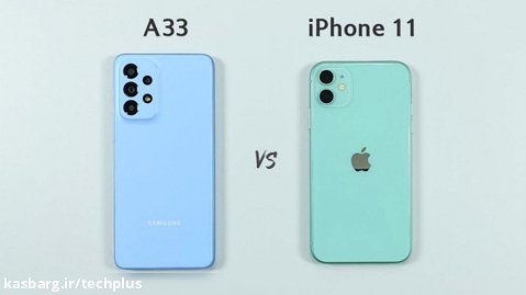 مقایسه سرعت و دوربین Galaxy A33 و iPhone 11