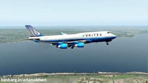 فرود اضطراری هواپیما در رودخانه GTA5