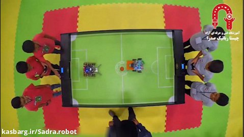 آموزش رباتیک | مسابقه فوتبال ربات ها _ قسمت هفتم