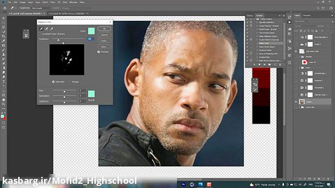 Photoshop - 30 - adjustment-replace color