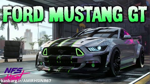 Personalization of Mustang Payback in Need for Speed Heat