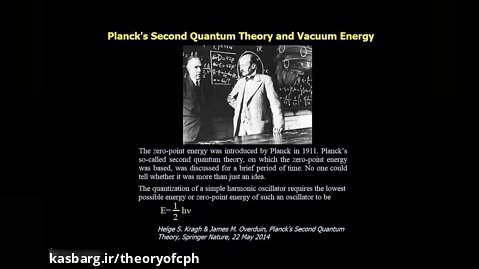 Quantum vacuum energy and CPH theory