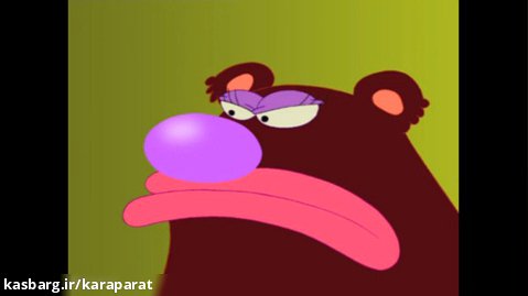انیمیشن اوگی و سوسکها - فصل 2 قسمت 34 : بازی با خرس گنده / خرس گنده