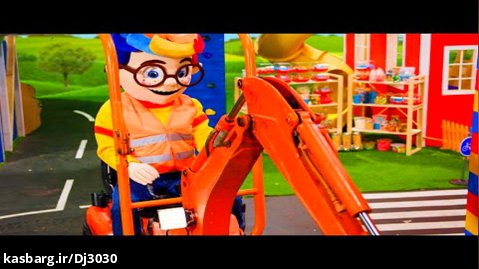 فیلم ماشین بازی کودکانه آموزشی با ماشین های بزرگ و سنگین