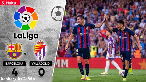 Barcelona - Real Valladolid (4-0) - LaLiga 202223