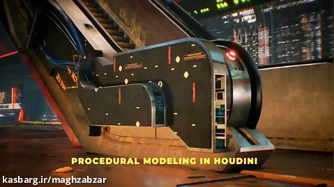 آموزش مدلسازی در هودینی Houdini Tutorial Procedural Modeling