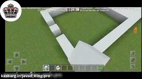 ساخت خانه مدرن در ماینکرافت(ویدیو از کانال KING.AMIN.pro)