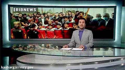 پوشش خبری صدا وسیما از سفر وزیر ورزش و جوانان به استان گیلان