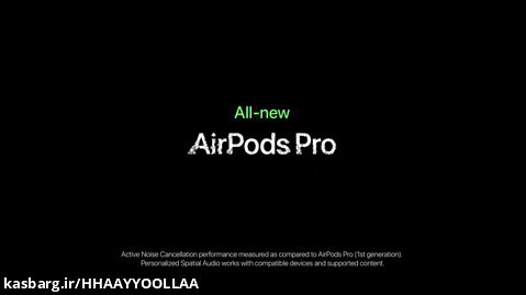 تیزر رسمی 2022 apple Air pods pro ایر پاد پرو