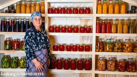 برنامه زندگی روستایی - آشپزی در طبیعت قسمت 92 - سس گوجه فرنگی خانگی