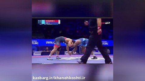 پیروزی کامران قاسمپور مقابل کاکس در جهانی صربستان و کسب مدال طلا