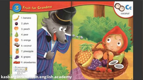 Young Children Pictures Dictionary -Unit 3 Fruit for Grandma