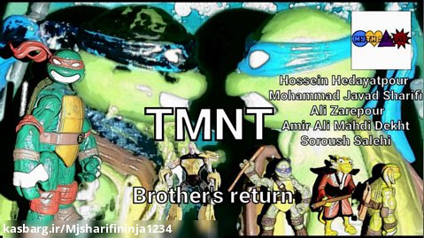 استاپ موشن لاکپشت های نینجا ۲۰۲۲ (بازگشت برادر)  قسمت اول