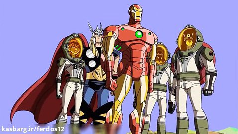 انیمیشن انتقام جویان قدرتمندترین قهرمانان زمین فصل 1 قسمت 12