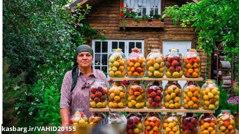 برنامه زندگی روستایی - آشپزی در طبیعت قسمت 95 - نوشیدنی میوه ای خوشمزه و مفید