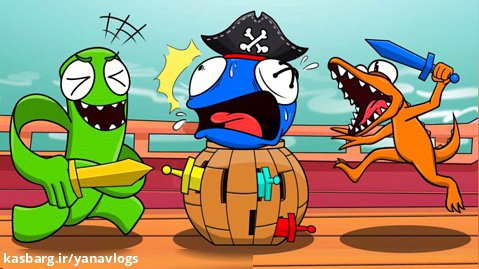 انیمیشن رینبو فرندز »» روبلاکس دزدان دریایی