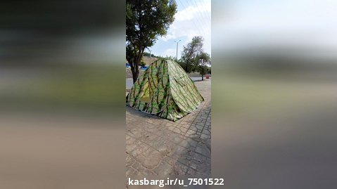 چادر مسافرتی  طرح درختی (تولیدی دارابی