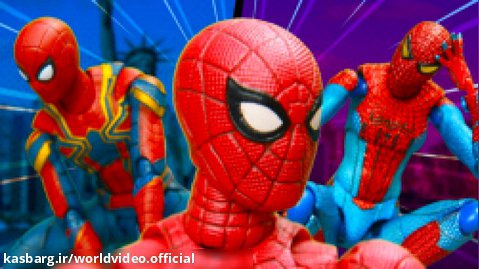 اکشن فیگور مرد عنکبوتی و نبرد با دکتر استرینج برای جعبه ، برنامه کودک و سرگرمی