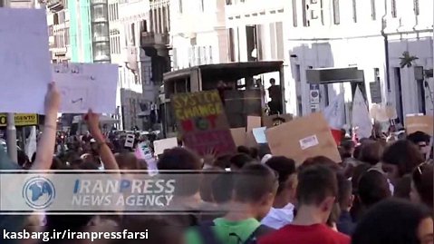 تظاهرات در حمایت از محیط زیست در شهرهای مختلف ایتالیا