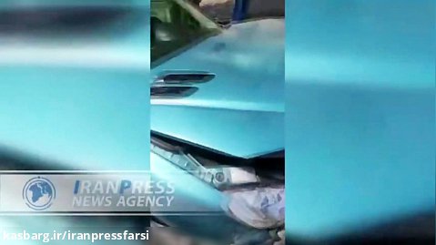 برخورد کامیون حمل سیمان با 7 خودرو در بزرگراه اشرفی اصفهانی