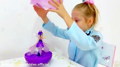 برنامه کودک دخترانه ناستیا و عروسک پری کوچولوی چرخان