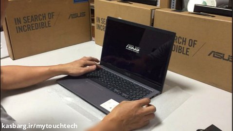 جعبه گشایی لپ تاپ 15.6 اینچی ایسوس مدل VivoBook R565EA-AI - تاچ تک