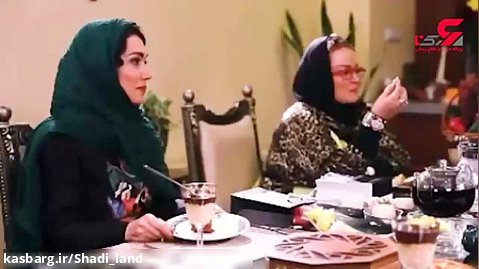 دعوای زشت بهاره رهنما و فلور نظری در شام ایرانی