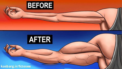5 گام برای بزرگتر شدن بازوها در 30 روز | ورزش زیبایی اندام