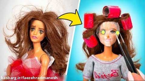 ایده های عروسکی برای باربی - لوازم آرایش مینیاتوری