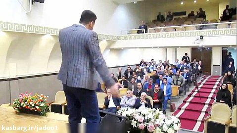 اجرای فوق العاده سامان طهرانی در جشن دانشگاه تهران
