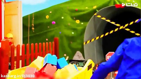 فیلم ماشین بازی کودکانه : کلیپ ماشین بازی - مکانیک و باز کردن تونل مسدود