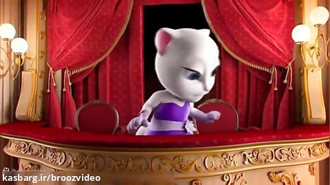 انیمیشن گربه سخنگو - سالن اپرا - opera
