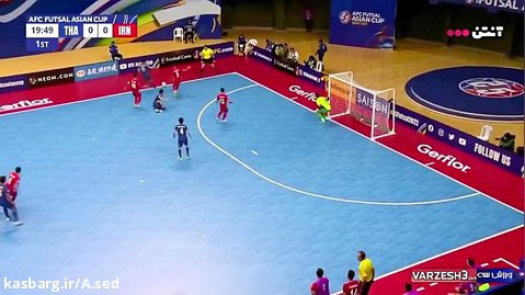 خلاصه بازی تایلند 0-5 ایران (نیمه نهایی جام ملتهای فوتسال آسیا 2022)