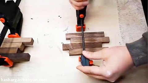 آموزش ساخت 5 مدل چراغ خواب با رزین و چوب