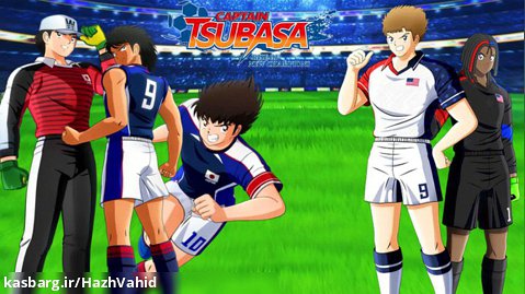 گیم پلی بازی باحال کاپیتان سوباسا با هاژی - ژاپن و آمریکا
