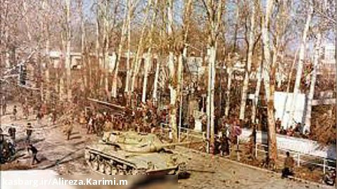 تانک های رژیم پهلوی مقابل مردم خودمون!! طرفداران پهلوی حتما ببینید