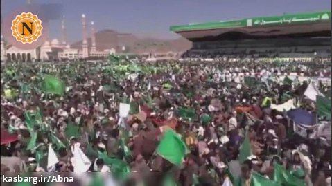 حضور میلیونی مردم مجاهد یمن در جشن سالروز میلاد پیامبر اکرم(ص)