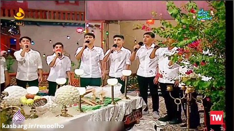 اجرای زنده/بمناسبت میلاد حضرت محمد ص گروه سرود الزهراء درودگاه