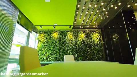 نمونه کار دیوار سبز  گاردن مارکت شیراز