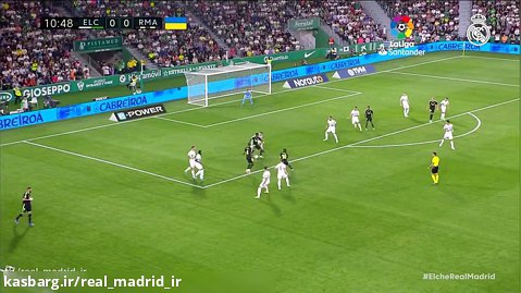 خلاصه بازی الچه 0 - 3 رئال مادرید