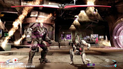 راهنمای بازی Injustice 1 همراه با زیرنویس انگلیسی بخش : Cyborg Part 6