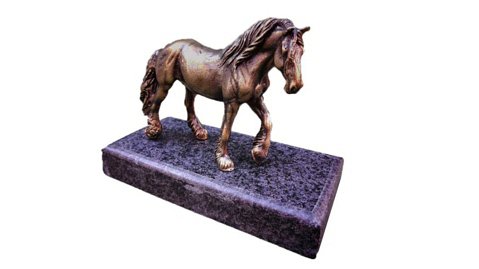 مجسمه برنجی مدل اسب