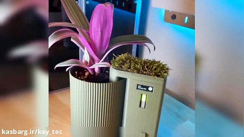 ساخت گلدان هوشمند با پرینتر سه بعدی