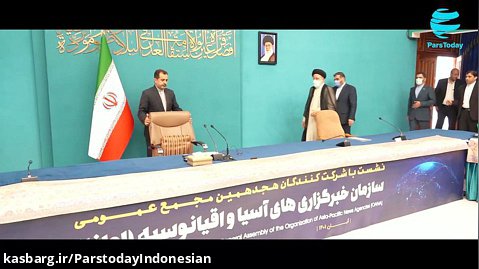 Presiden Iran: Media dapat Mengemban Misi Menegakkan Keadilan