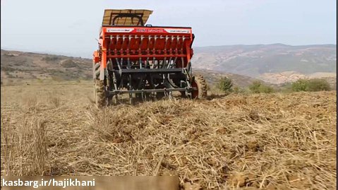 تیزر کشت مستقیم گندم در مزارع استان مازندران