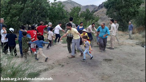 طبیعت گردی و بازی در کوه پارک مشهد