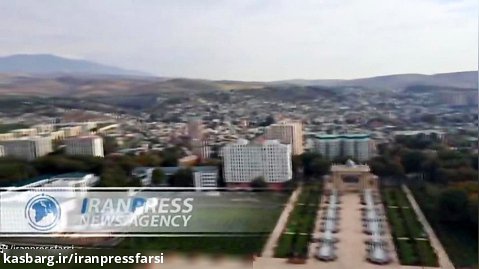 بازدید وزیر فرهنگ ایران از برج استقلال تاجیکستان